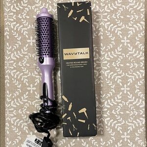 Wavytalk Purple Heated Styling Brush